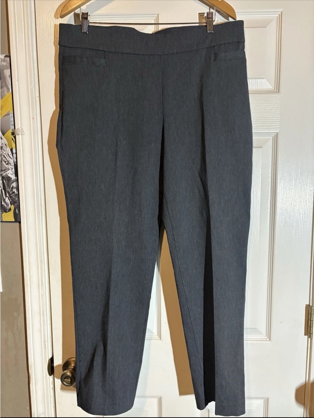 Kim Rogers Charcoal Gray Men's Dress Pants